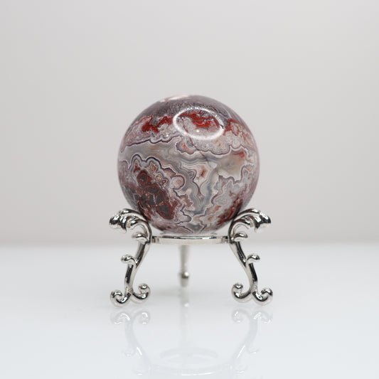 Mexican Lace Agate Sphere | 7