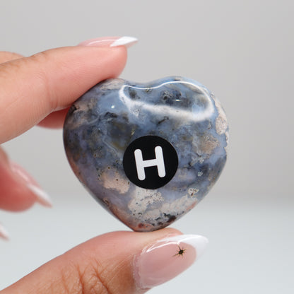 Ocean Jasper Heart | H