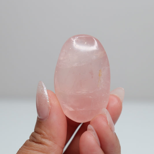 Rose Quartz Palm Stone 46