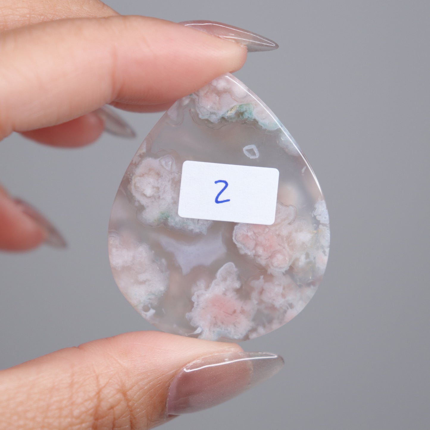 Flower Agate Cab | 6