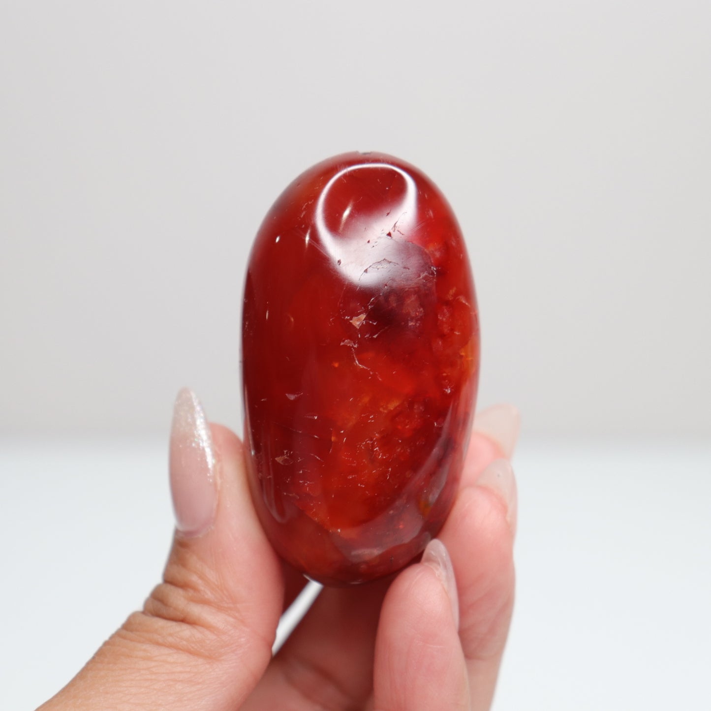 Carnelian Palm Stone 88*