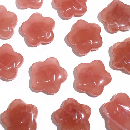 Rose Calcite Flowers