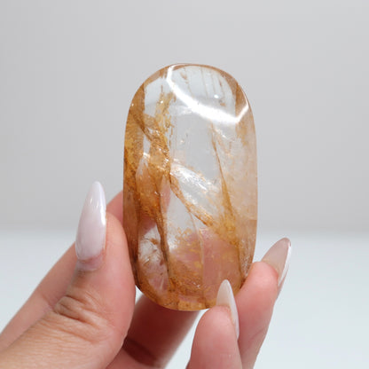 Golden Healer Palm Stone 13