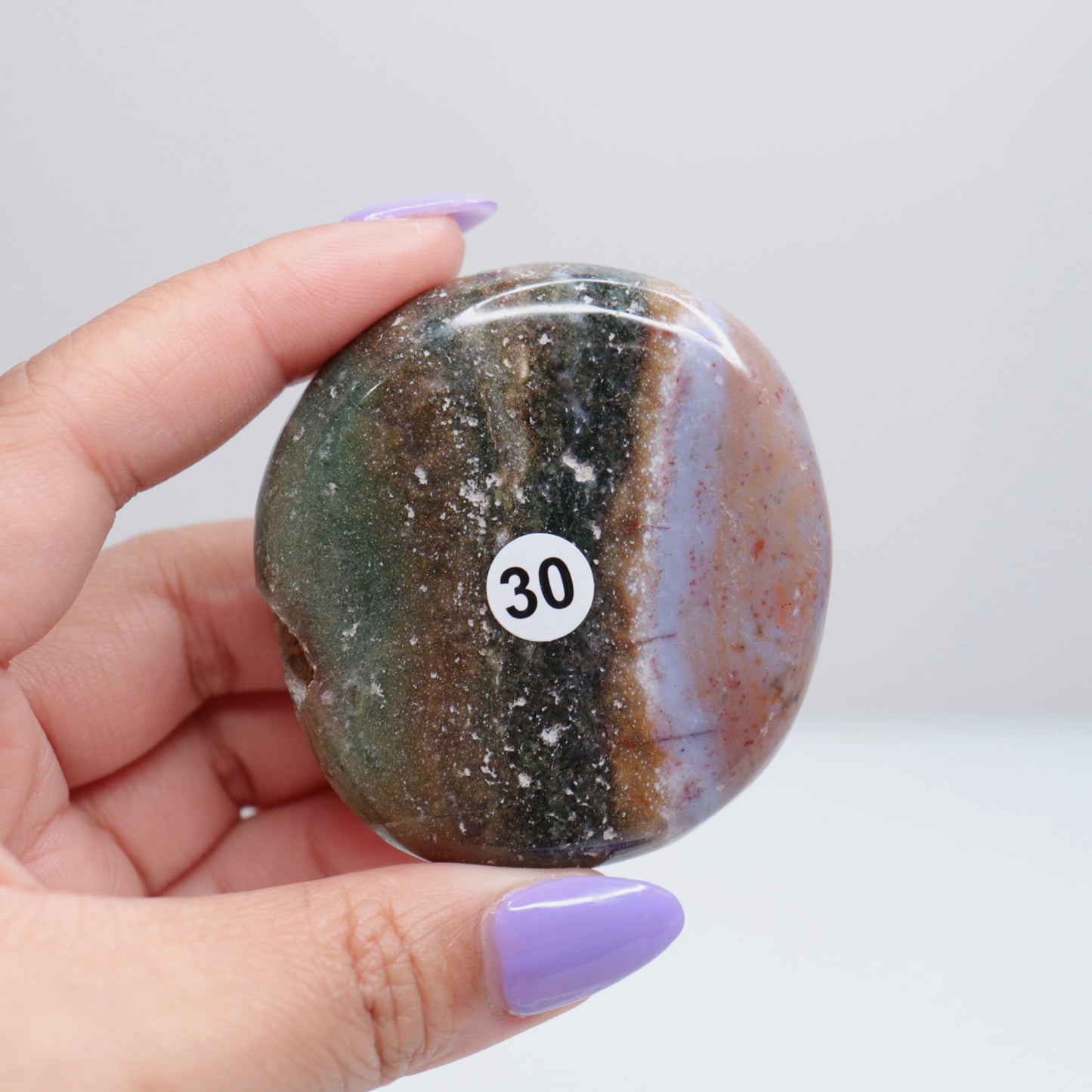 Ocean Jasper Palm Stone | 30
