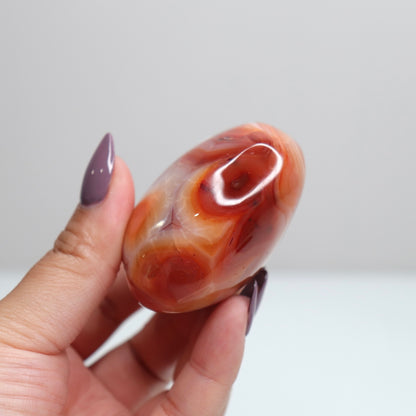 Carnelian Palm Stone 10