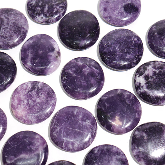 Lepidolite Flat Stones