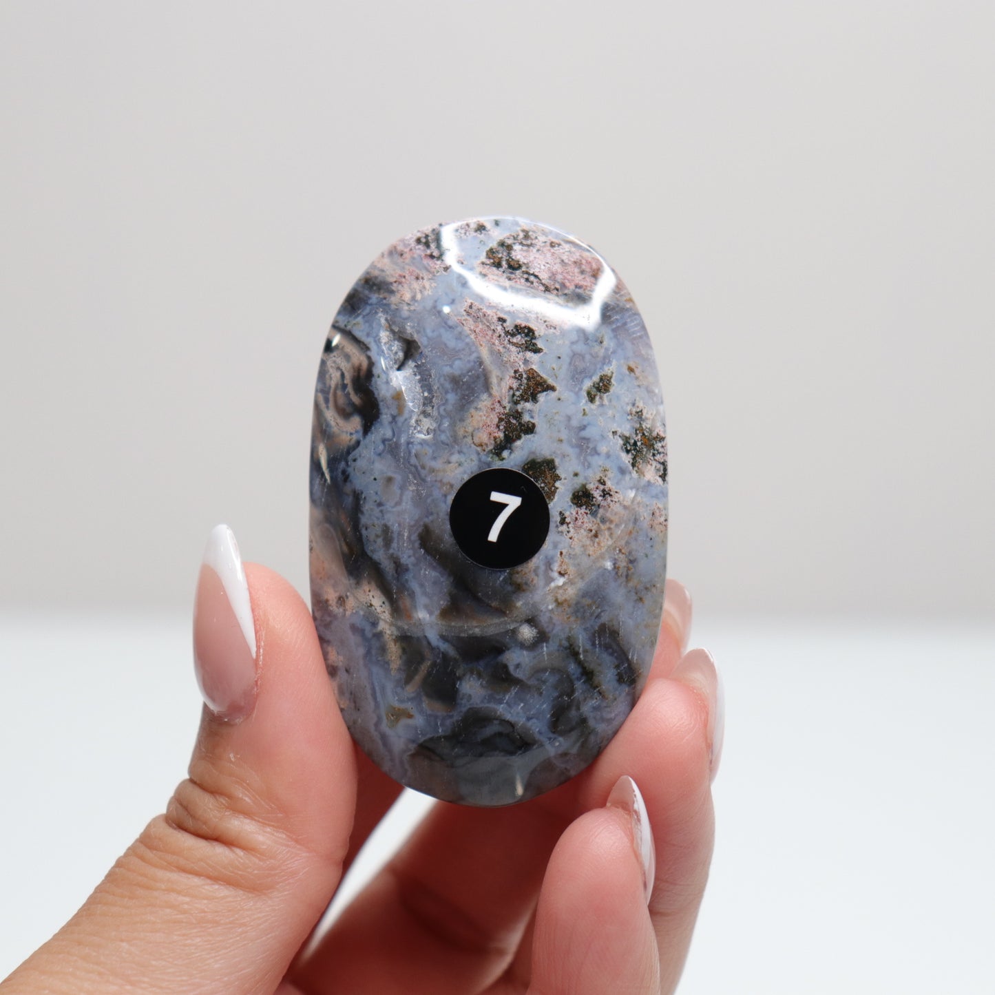 Sea Jasper Palm Stone | 7