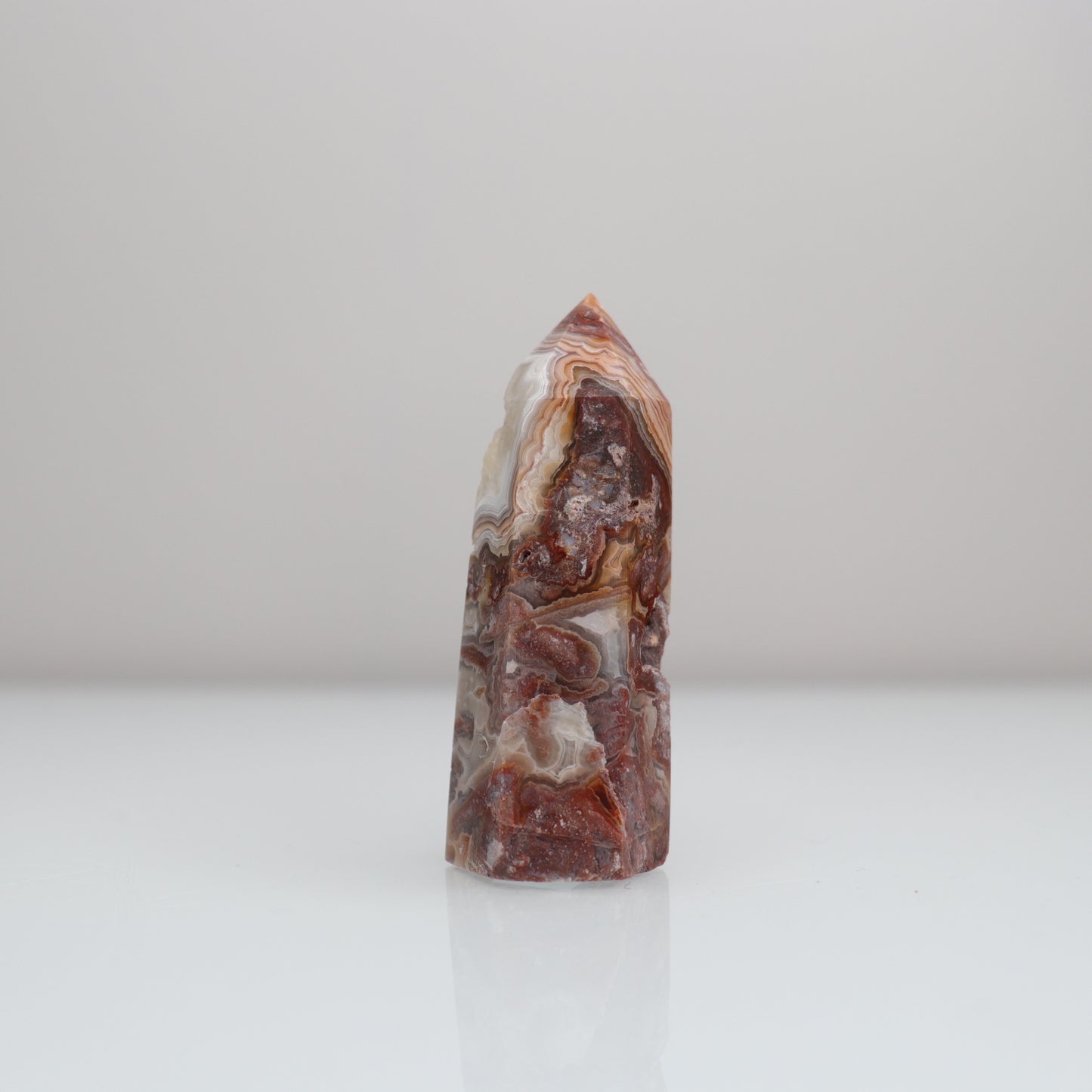 Crazy Lace Agate Tower 16