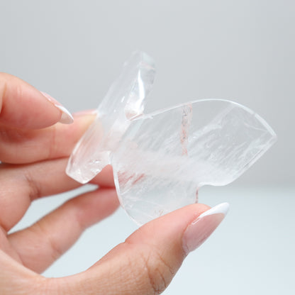 Clear Quartz Butterly B