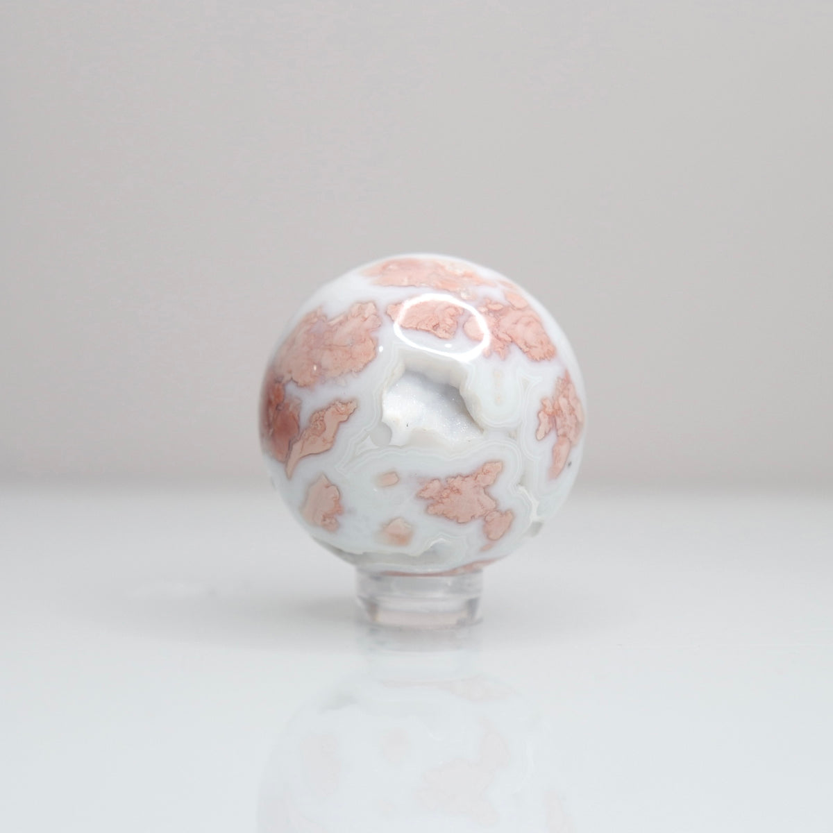 Pink Agate Sphere | 82