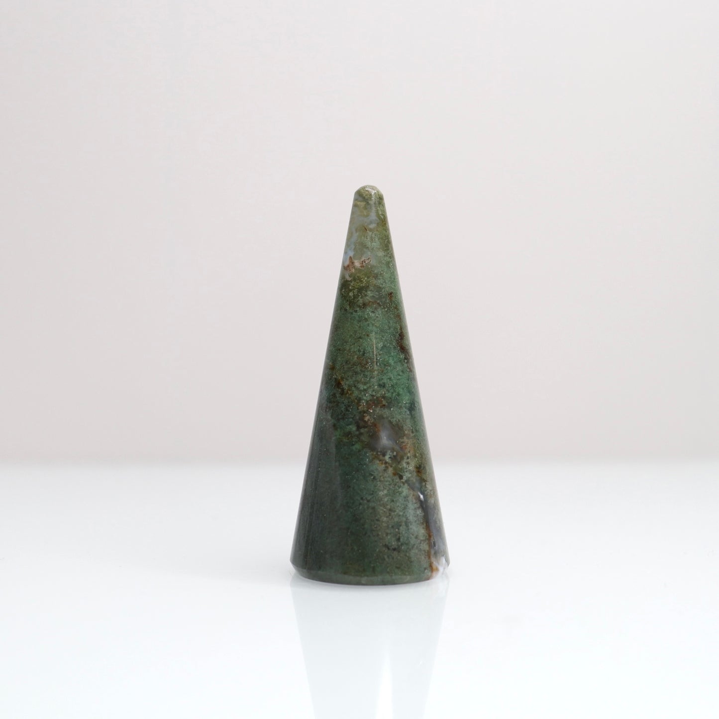 Moss Agate Ring Holder 9