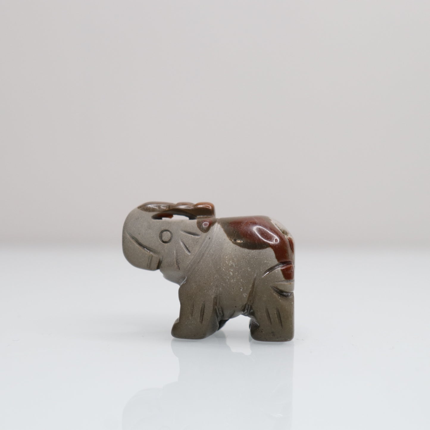 Polychrome Jasper Elephant | 7