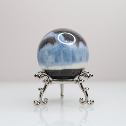 Blue Opal Sphere 8