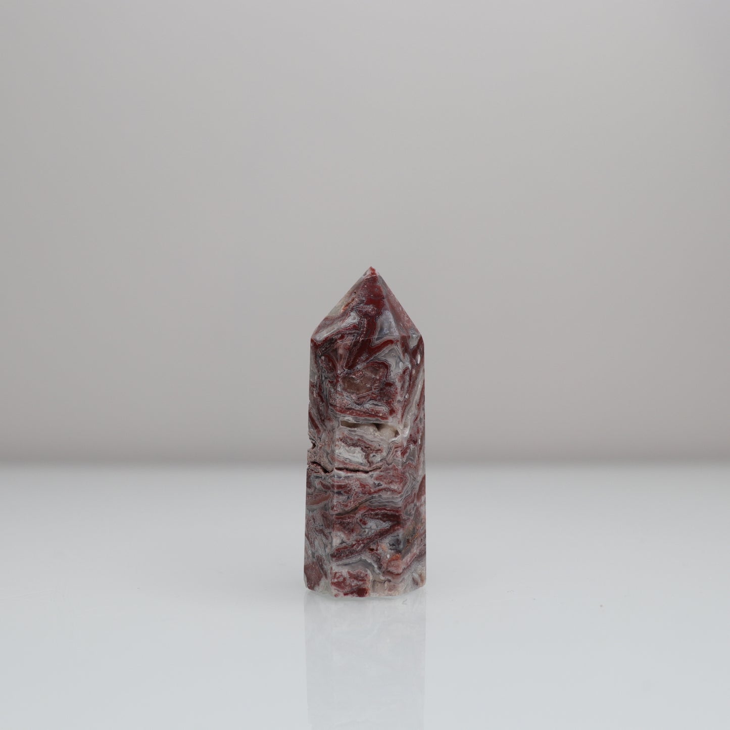 Crazy Lace Agate Tower 18*