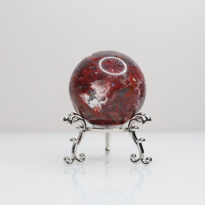 Mexican Lace Agate Sphere | 11