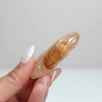 Golden Healer Palm Stone 16