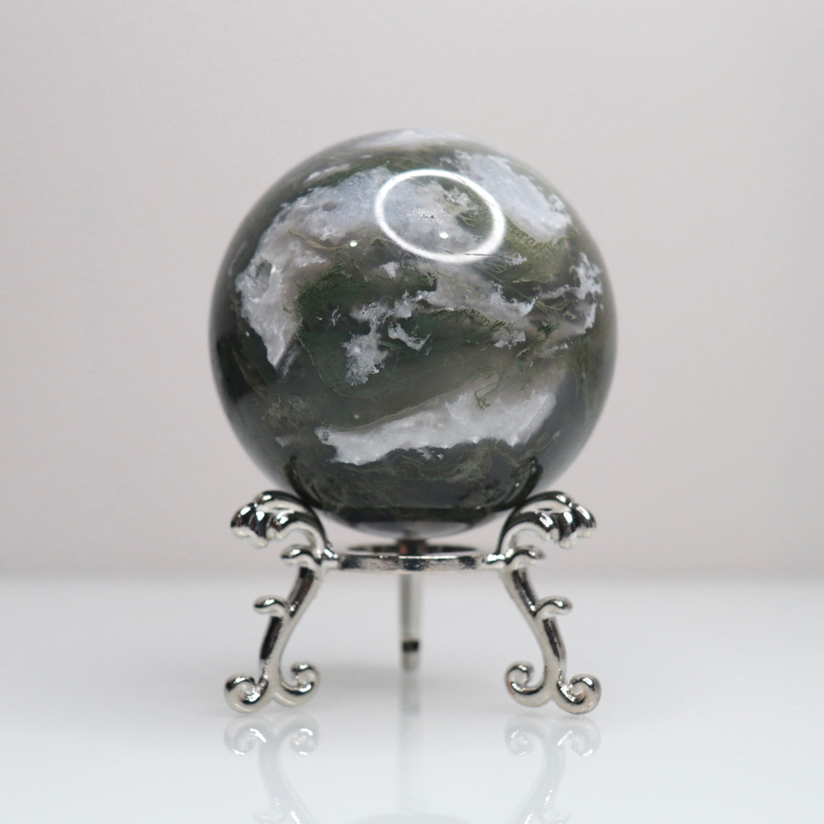Moss Agate Sphere | 10*