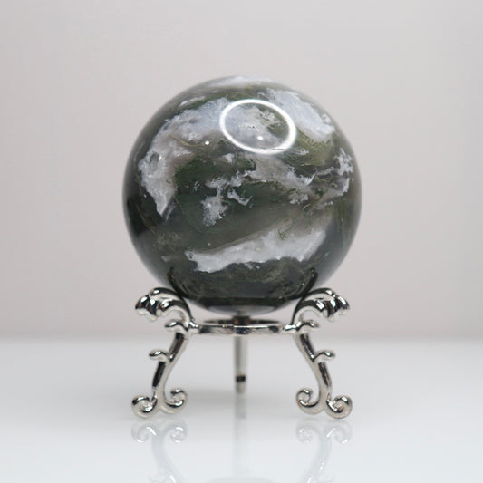 Moss Agate Sphere | 10*