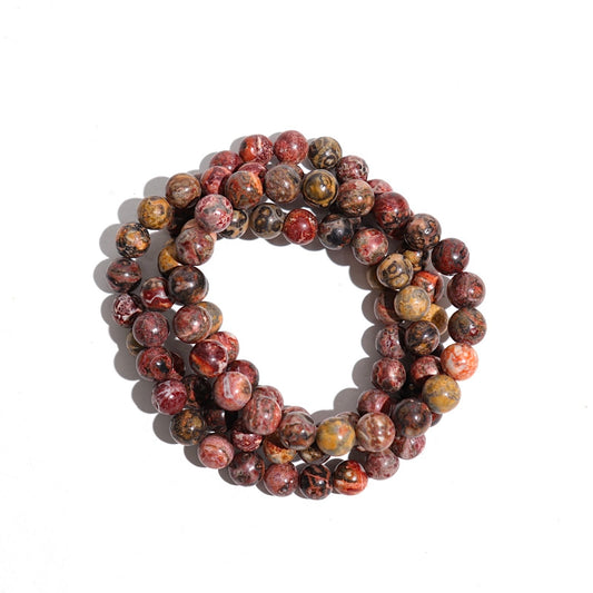 Leopard Skin Jasper Bracelet | 8mm