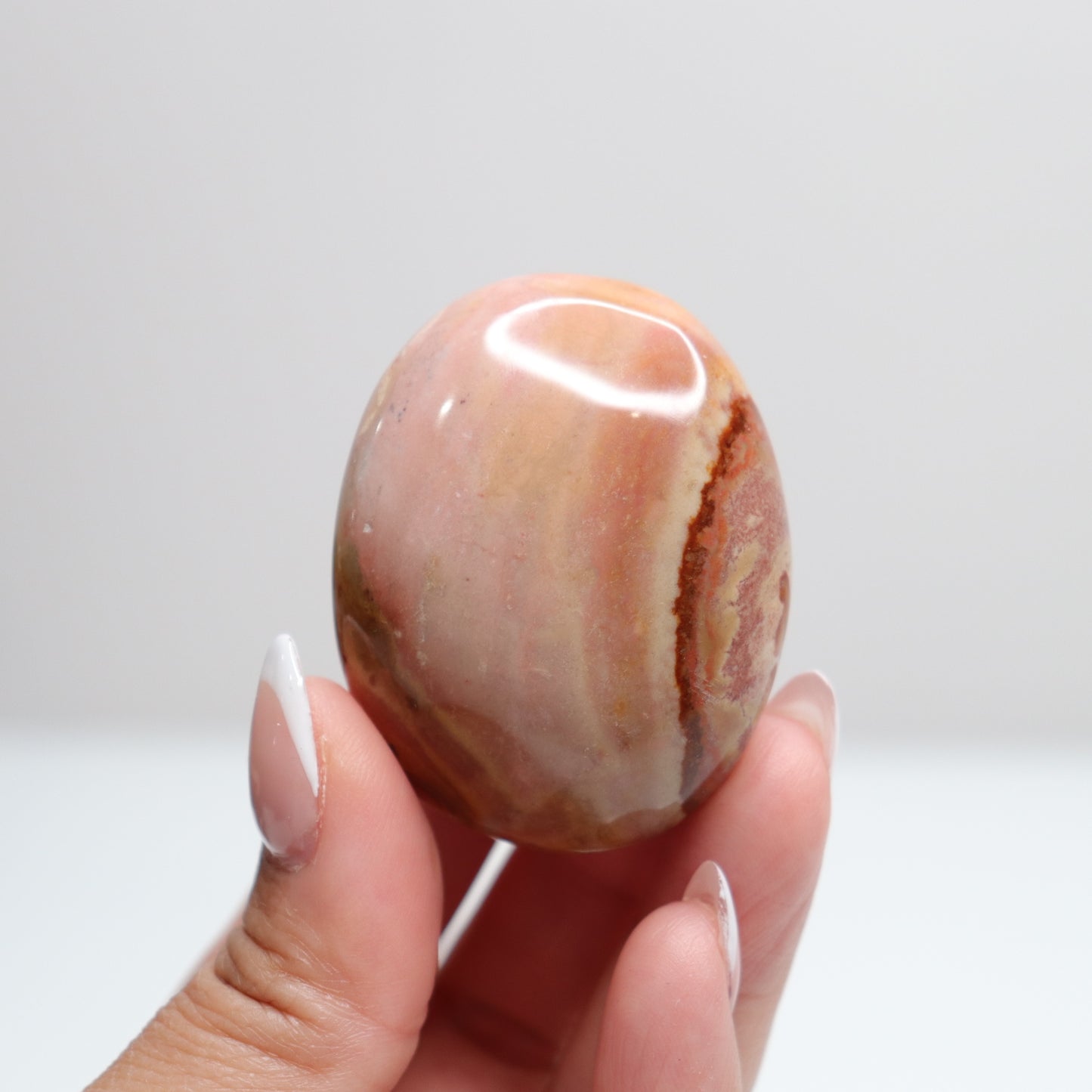 Polychrome Jasper Palm Stone | 4