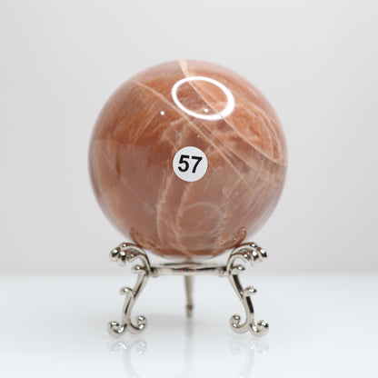 Peach Moonstone Sphere | 57