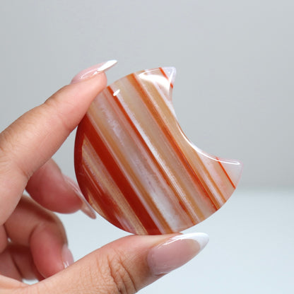 Carnelian Agate Moon 25