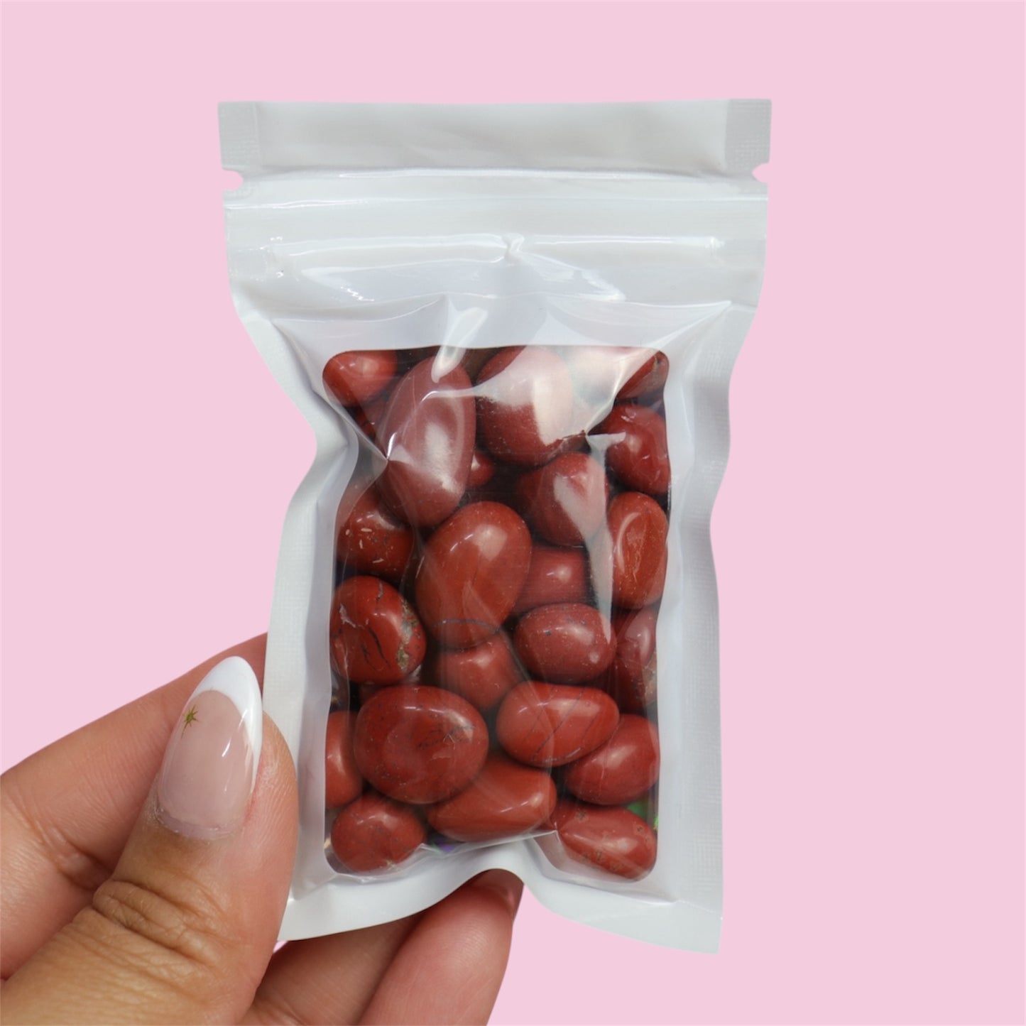 Red Jasper Mini Tumbles | 60g Bag