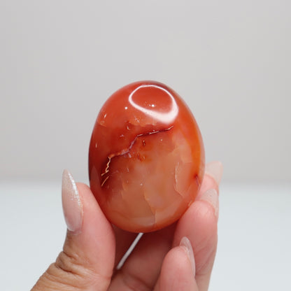 Carnelian Palm Stone 82