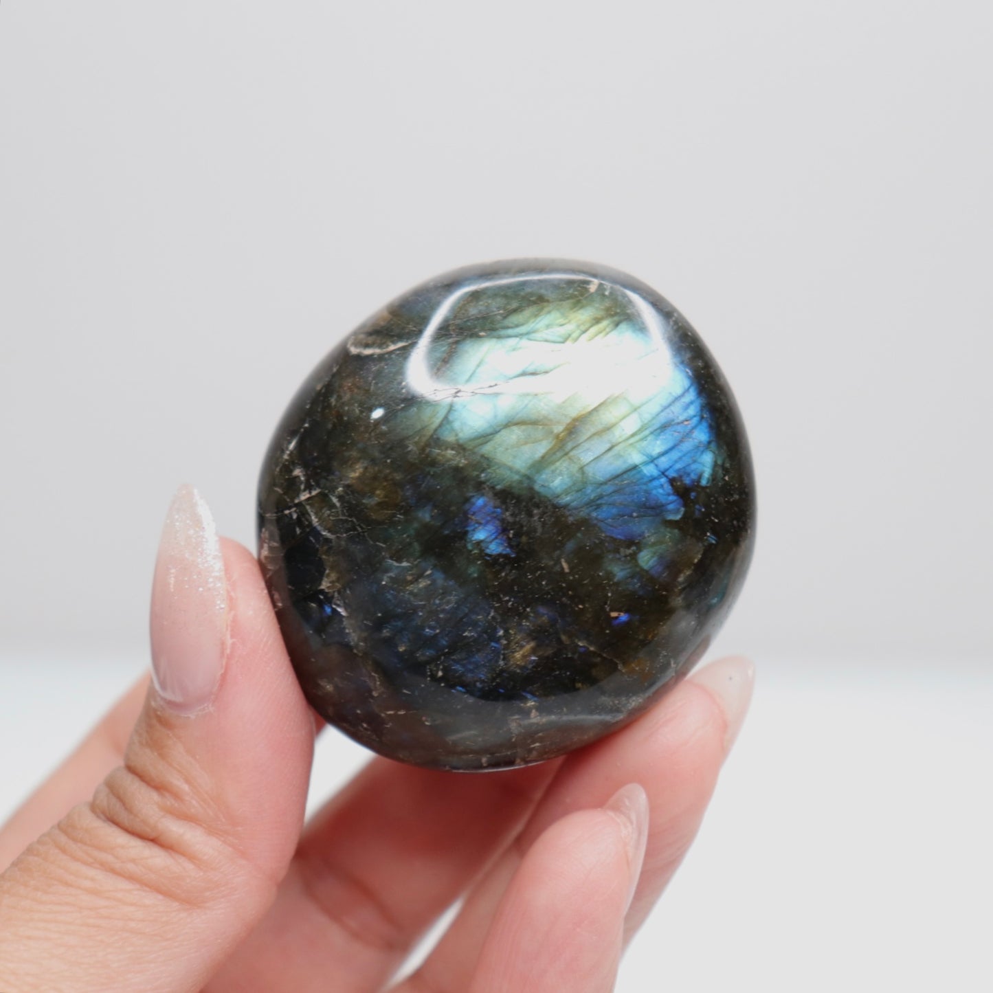 Labradorite Palm Stone 66