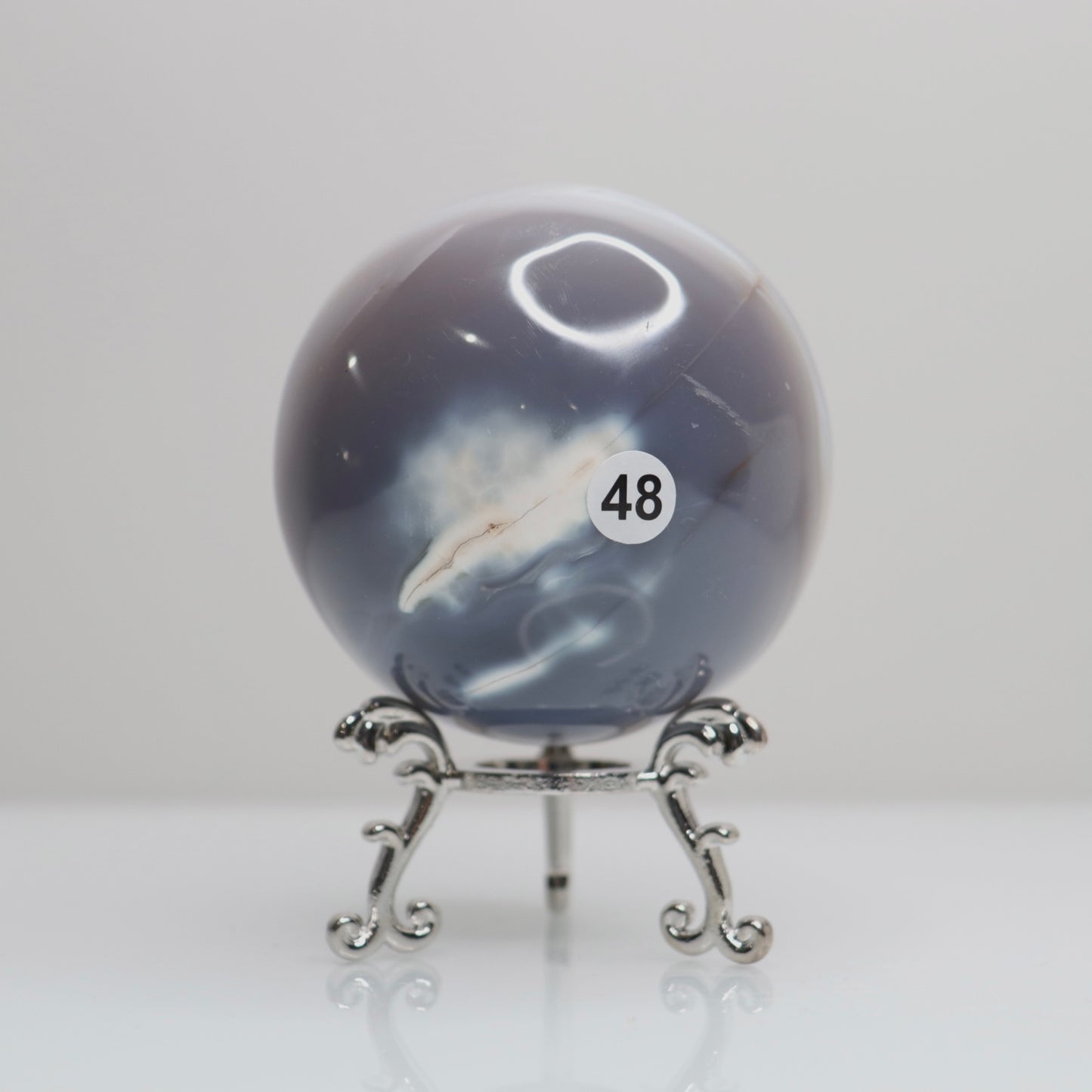 Orca Agate Sphere | 48