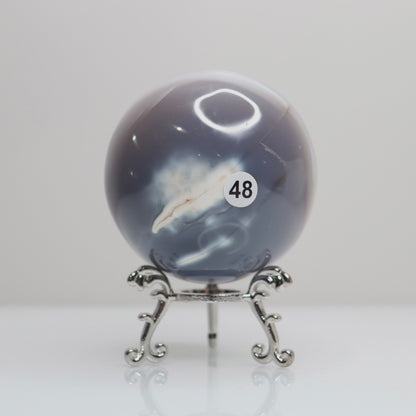 Orca Agate Sphere | 48