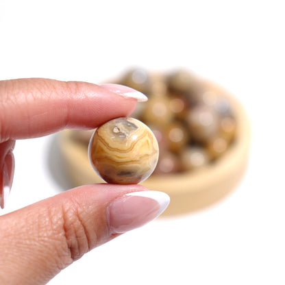 Crazy Lace Agate Mini Spheres