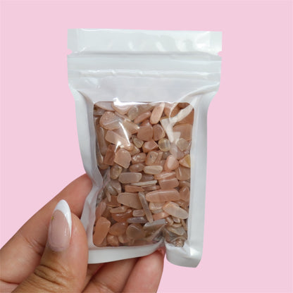 Peach Moonstone Chip 60g