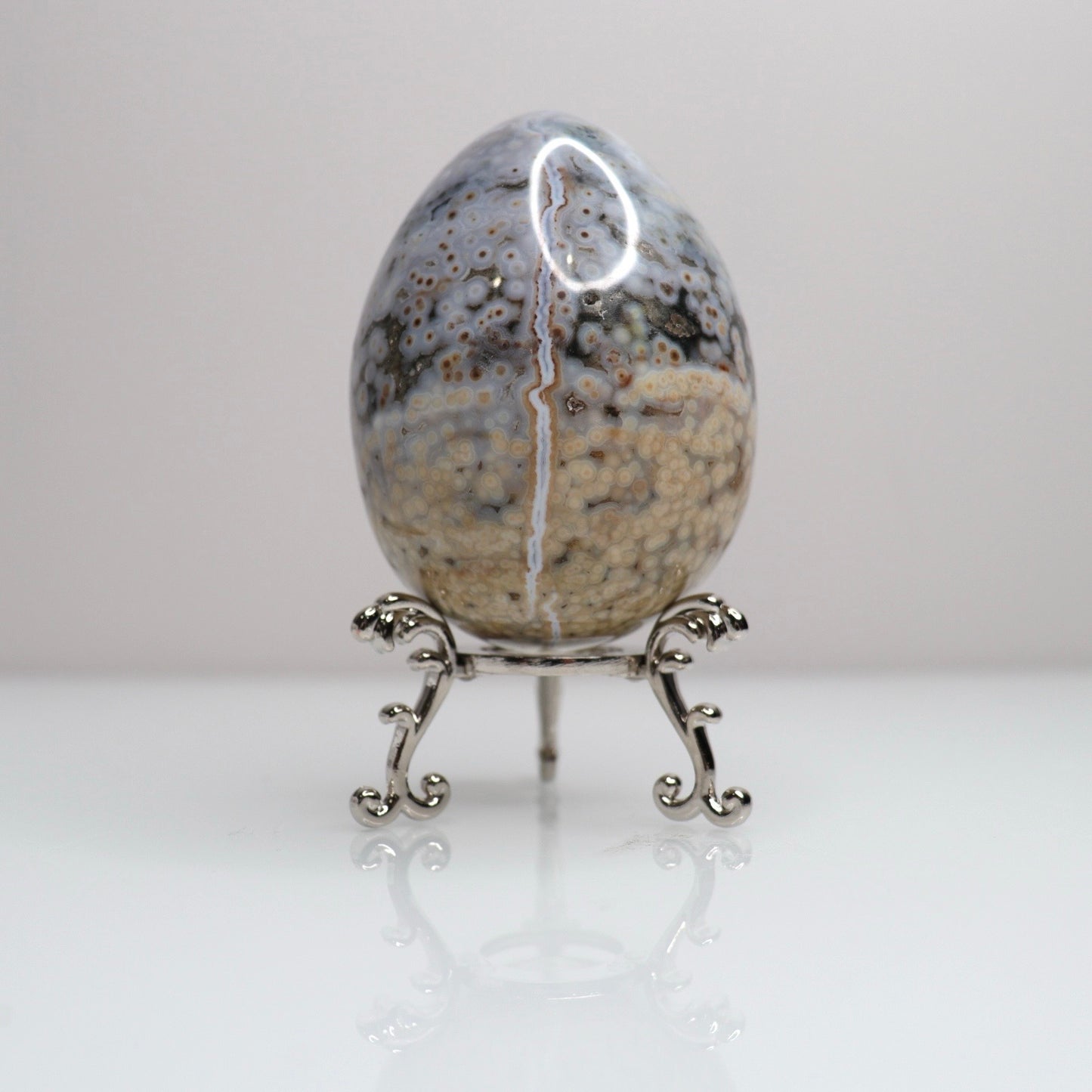 Ocean Jasper Egg | 4•