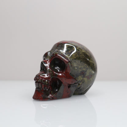 Dragon Bloodstone Skull