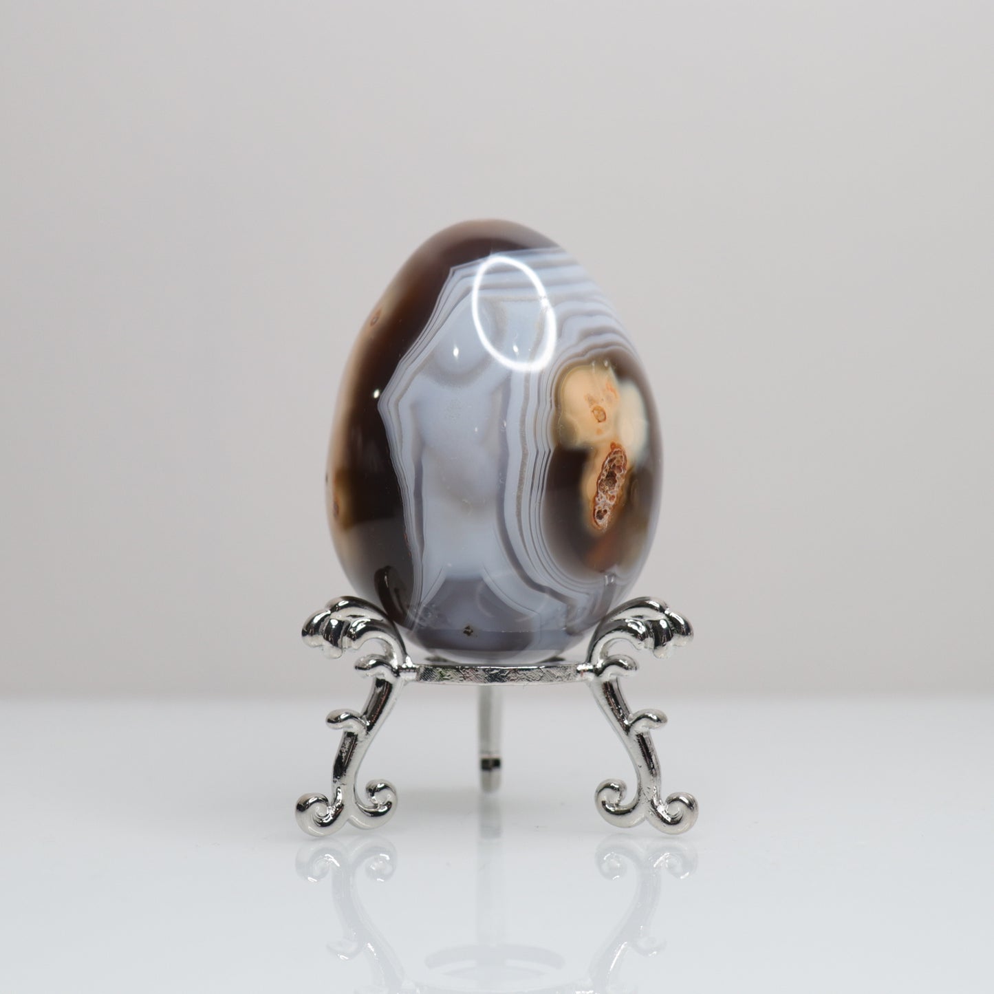 Banded Agate Egg