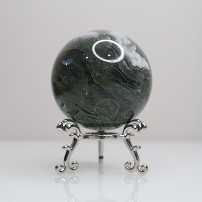 Moss Agate Sphere | 10*