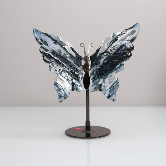Moss Agate Butterfly | 21