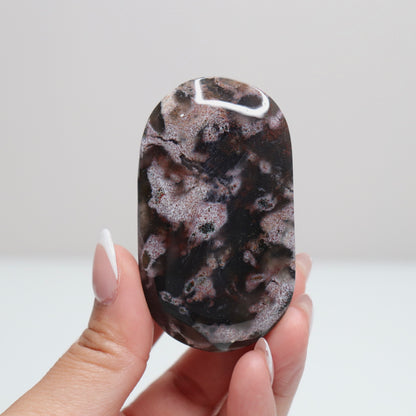 Sea Jasper Palm Stone | 12