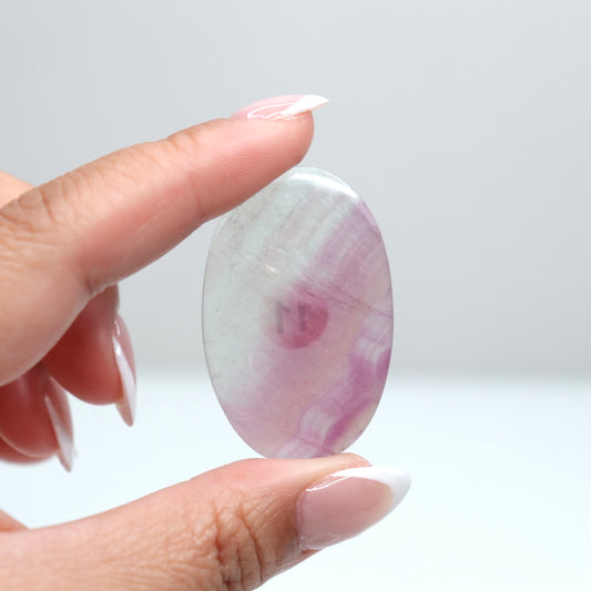 Fluorite Palm Stone | 11