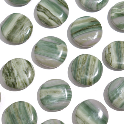 Banded Serpentine Mini Flat Stones