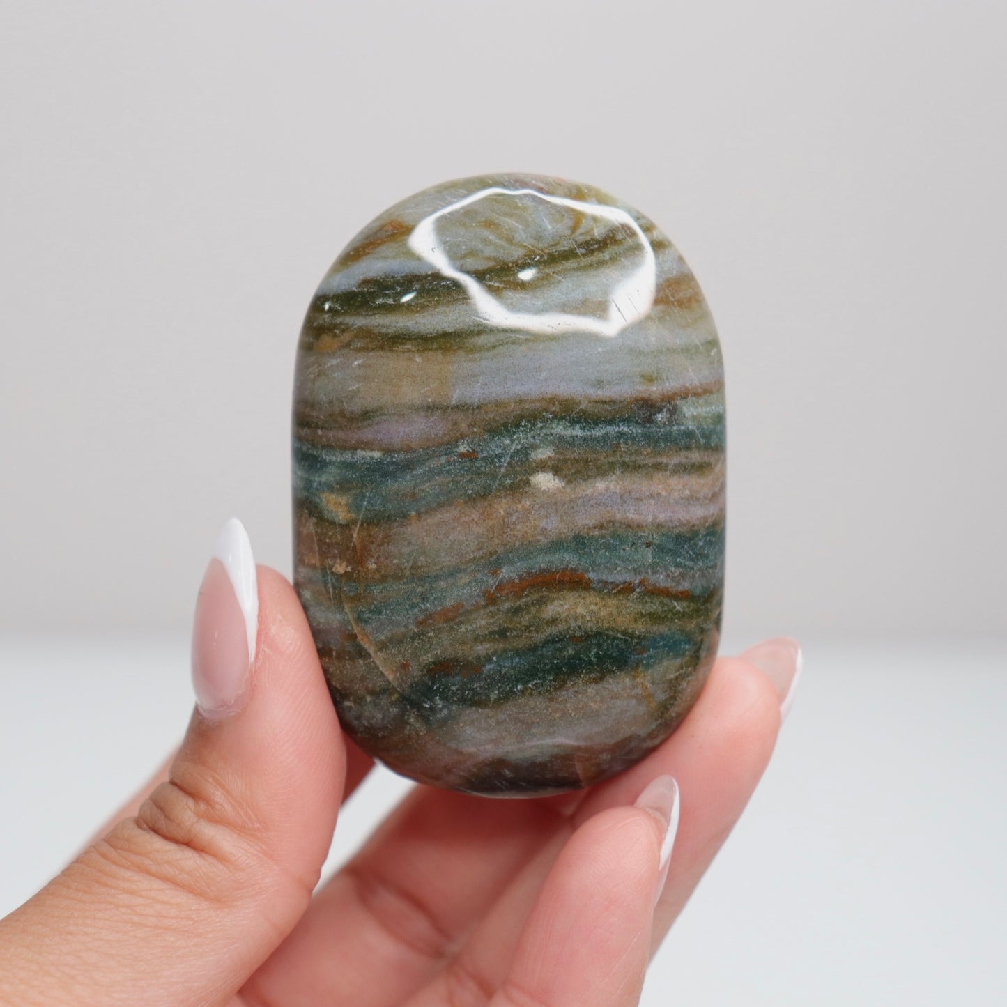 Ocean Jasper Palm Stone E