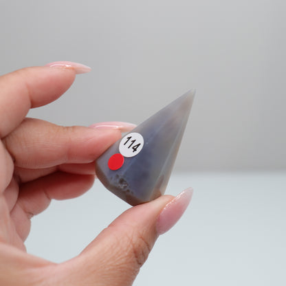 Druzy Agate Diamond 114
