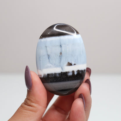 Blue Opal Palm Stone | 27