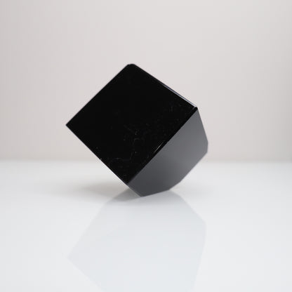 Black Obsidian Cube | 3