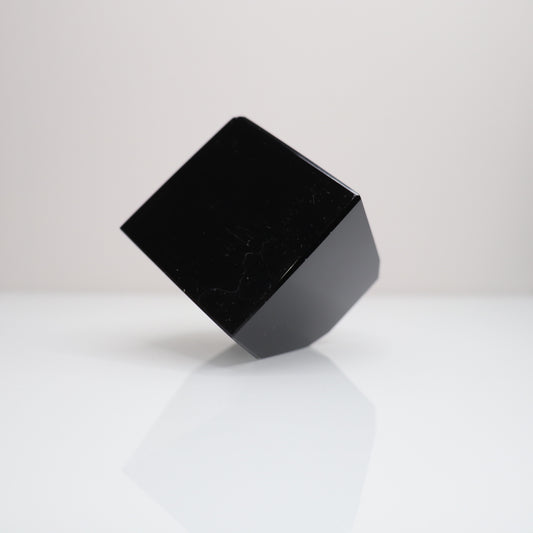 Black Obsidian Cube | 3