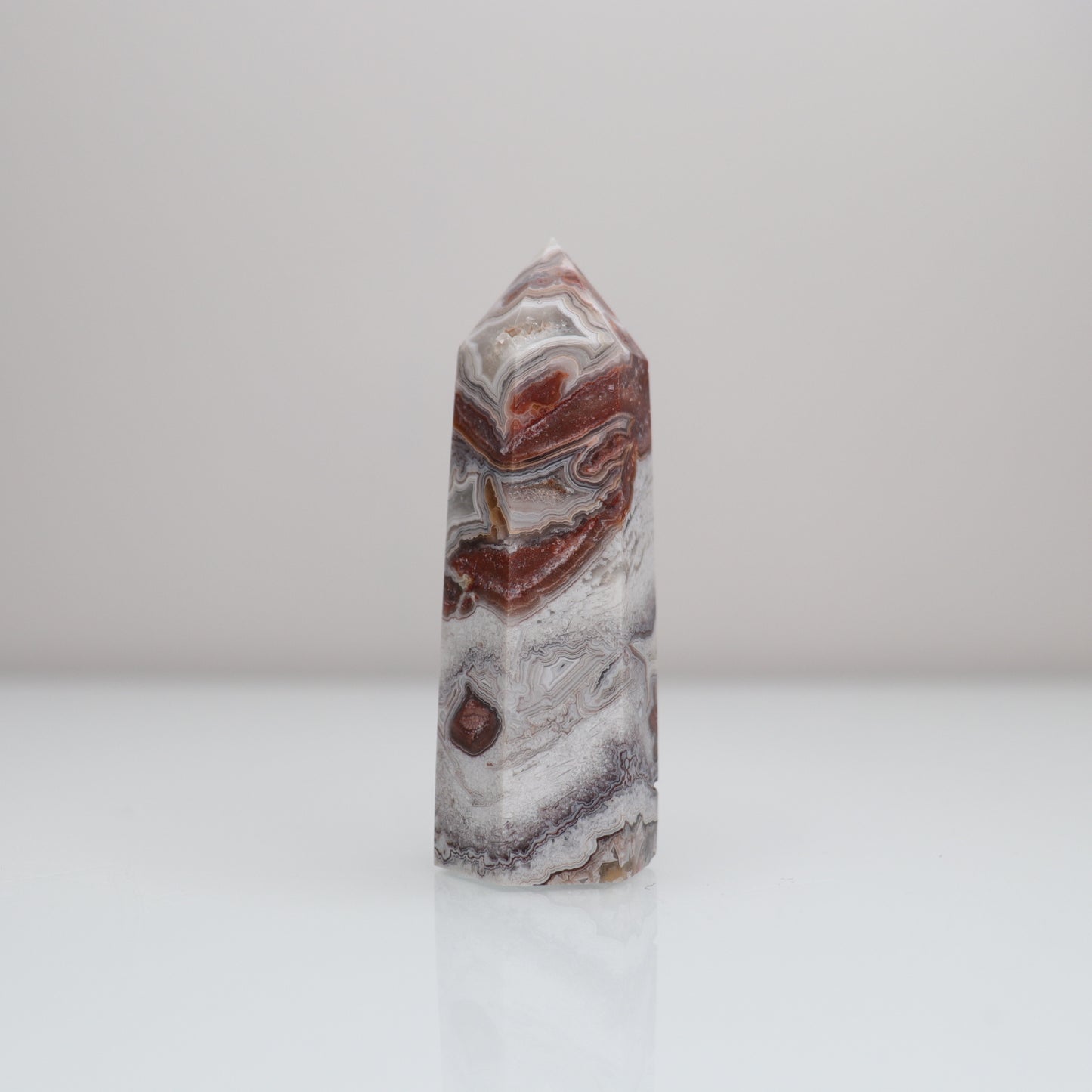 Crazy Lace Agate Tower 9