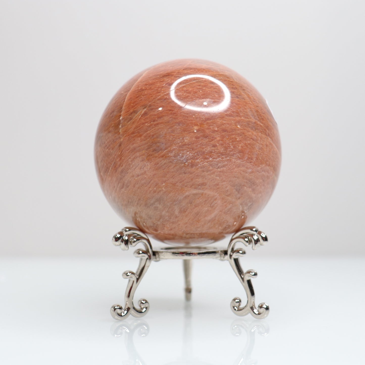 Peach Moonstone Sphere | 56