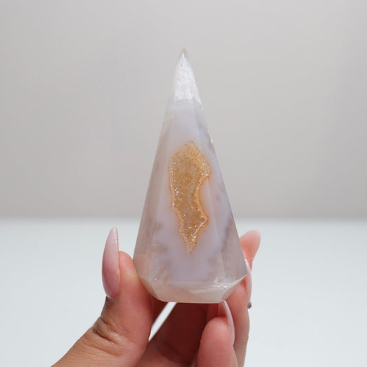 Druzy Agate Diamond 155