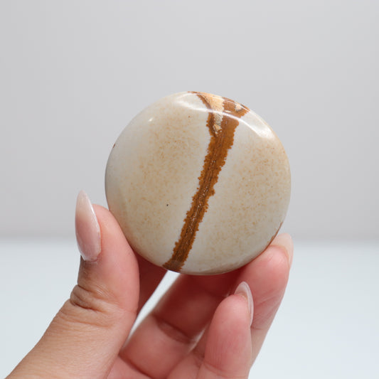 Picture Jasper Flat Stone | 32